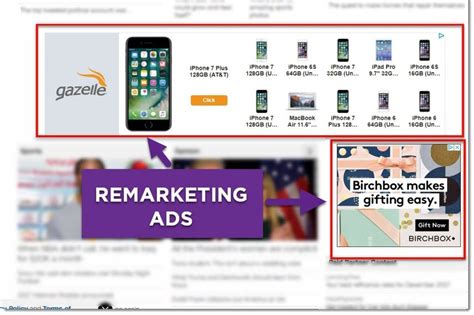 google remarketing ads examples